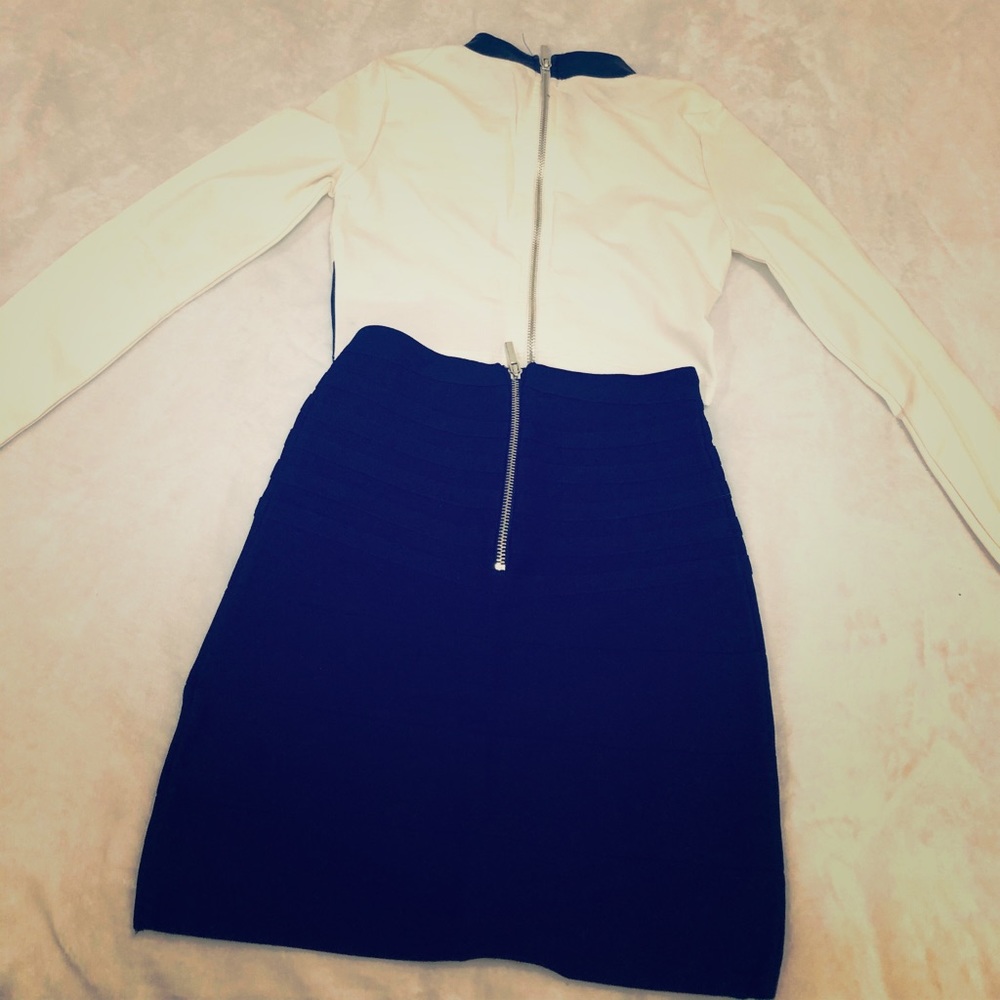 Bebé skirt and long sleeve top size XS